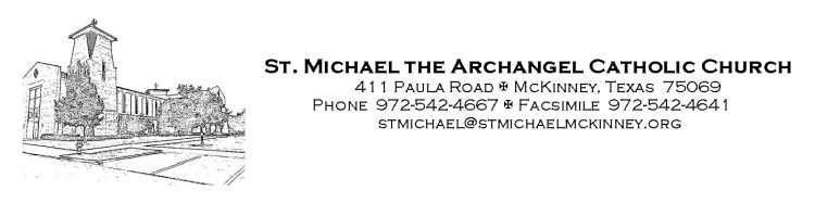 St. Michael the Archangel Catholic Church logo
